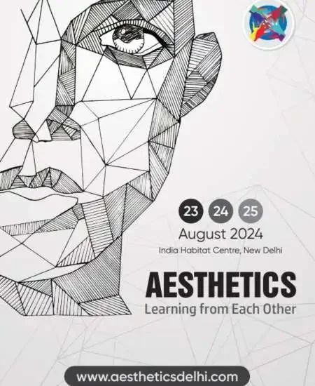 Aesthetics 2024 New Delhi Flyer