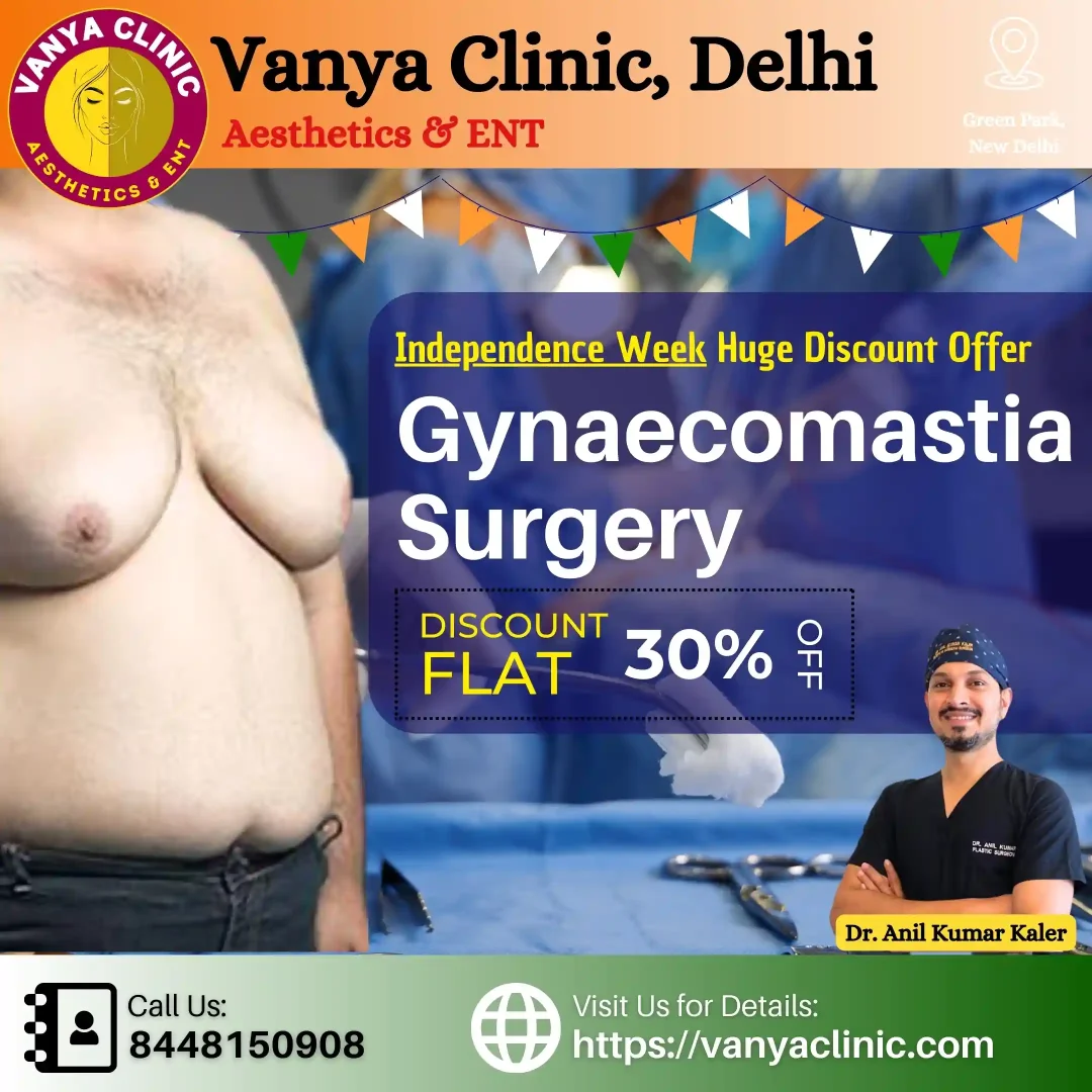 Gynaecomastia - Independence Day Offer